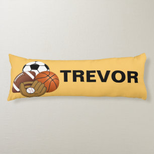 Coussin de corps de boules de sport