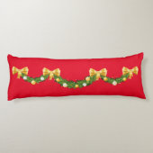 Coussin de corps de butin de Noël (20" x 54") (Dos)