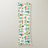 Coussin de corps de cactus (Devant (Vertical))