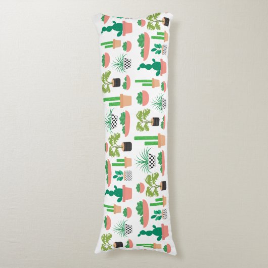 Coussin de corps de cactus (Devant (Vertical))