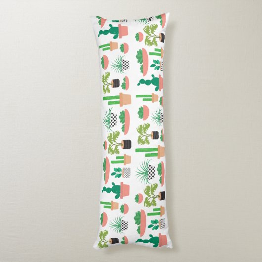 Coussin de corps de cactus (Dos (Vertical))