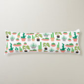 Coussin de corps de cactus (Devant)