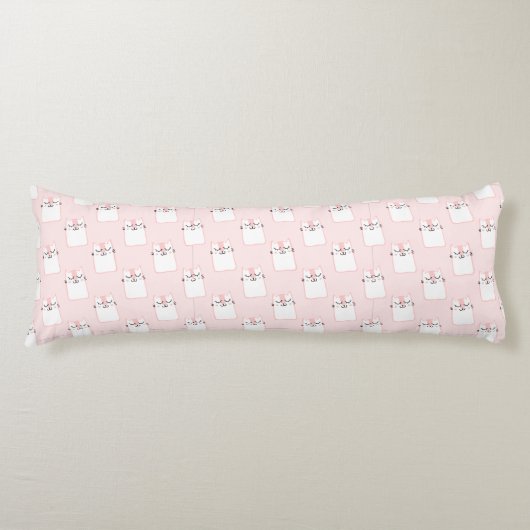 coussin de corps de chats endormis (Devant)