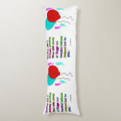 Coussin de corps de citation de salutation (Devant (Vertical))