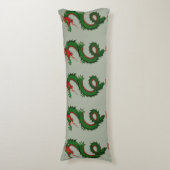 Coussin de corps de dragon chinois (devant Vertical)