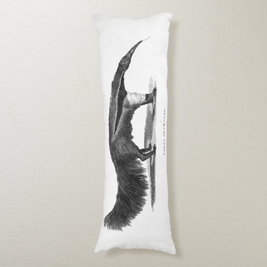 Coussin de corps de grand fourmilier (Devant (Vertical))