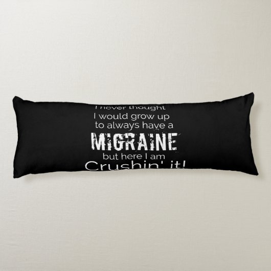 Coussin de corps de migraine (Dos)
