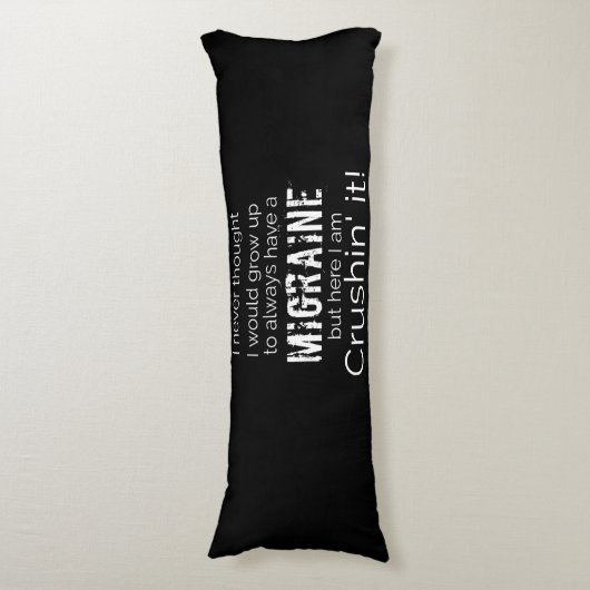 Coussin de corps de migraine (Devant (Vertical))