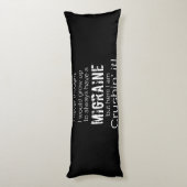 Coussin de corps de migraine (Dos (Vertical))