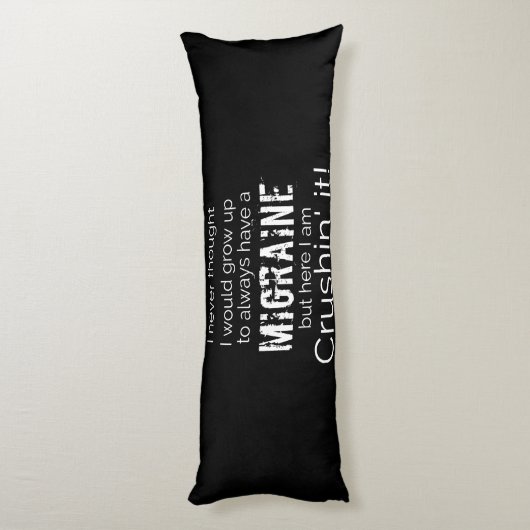 Coussin de corps de migraine (Dos (Vertical))