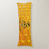 Coussin de corps de reine des abeilles (Devant (Vertical))