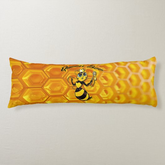 Coussin de corps de reine des abeilles (Devant)
