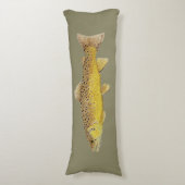 Coussin de corps de truite (devant Vertical)