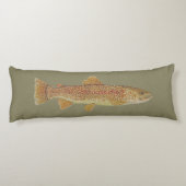 Coussin de corps de truite (Dos)