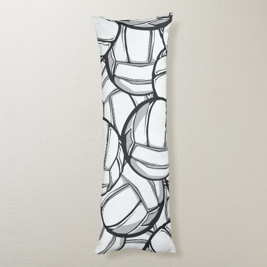 Coussin de corps de volleyball (Dos (Vertical))