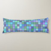 Coussin de corps d'édredon de patchwork (Devant)
