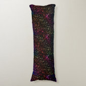Coussin de corps d'effet de parties scintillantes (Devant (Vertical))