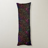 Coussin de corps d'effet de parties scintillantes (Dos (Vertical))
