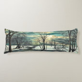 Coussin de corps d'étang d'hiver (Devant)