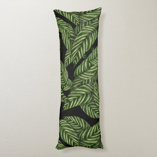 coussin de corps feuille jungle (Dos (Vertical))