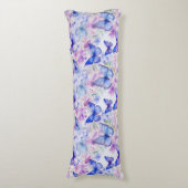 Coussin de corps motif papillon transparent (Devant (Vertical))