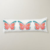 Coussin de corps papillon stylisé (Dos)