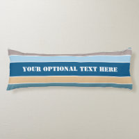 Coussin de corps personnalisé Stripes nautiques