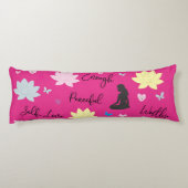 Coussin de Corps Rose | Oreiller de l'Amour de Soi (Dos)