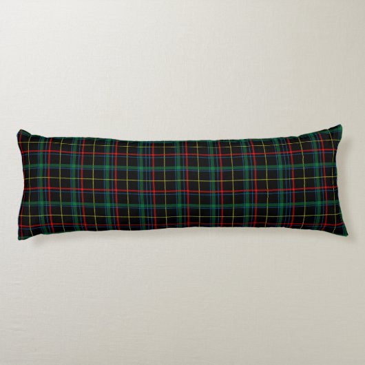 coussin de corps tartan plaid (Dos)