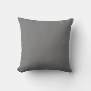 Coussin de couleur gris