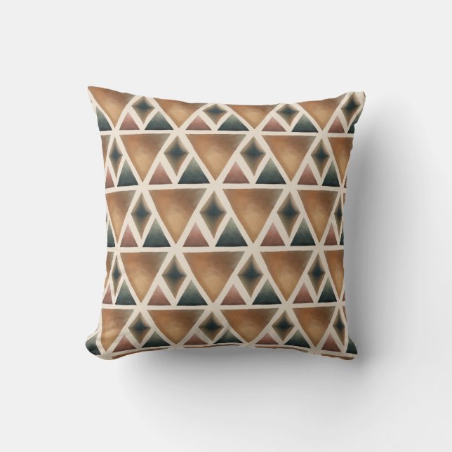 Coussin de couleur Pop urbain (Recto)
