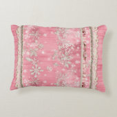 Coussin de couleur rose (Dos)