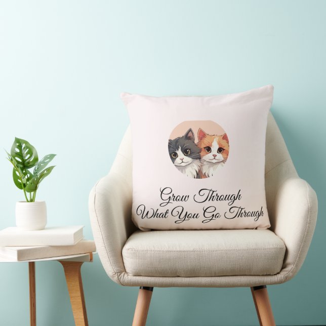 Coussin de couleur solide simple et chic (Chaise)