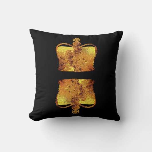 Coussin de couronne Gold King (Recto)