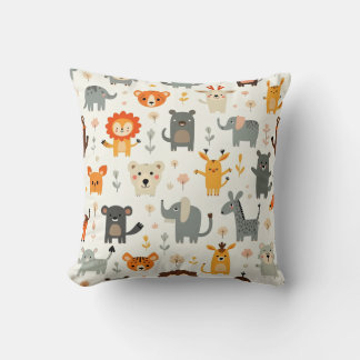 coussin de coussin animal mignon