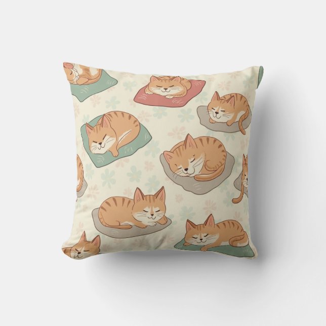 coussin de coussin chat (Recto)