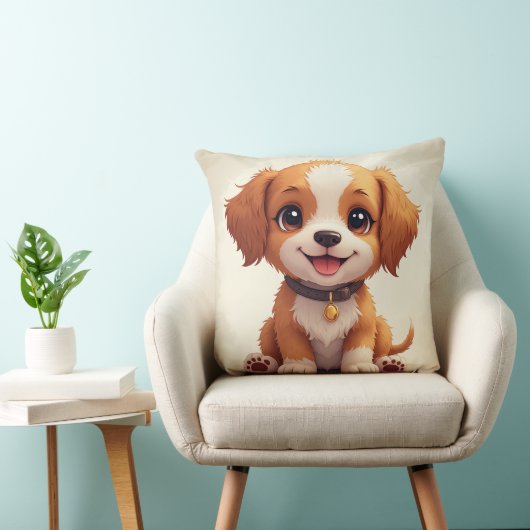 coussin de coussin de chiot loyal (Chaise)