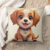 coussin de coussin de chiot loyal (Couverture)