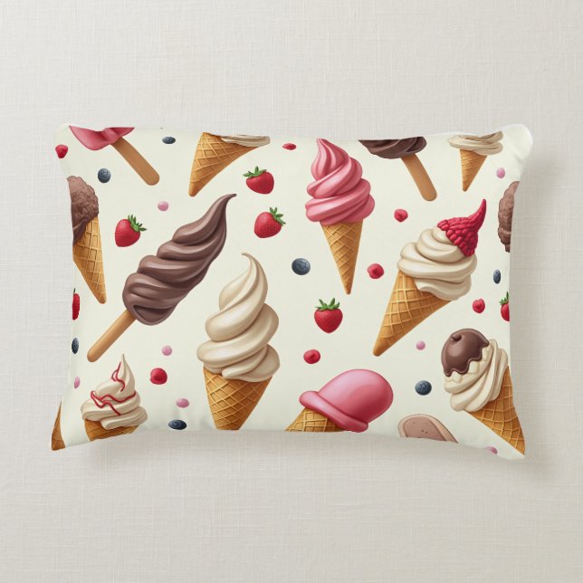 coussin de coussin de glace (Dos)