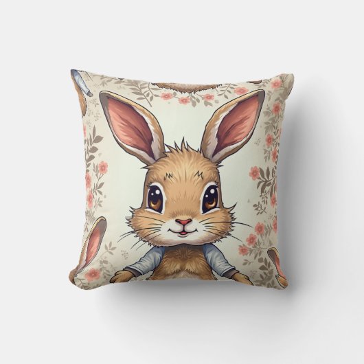 coussin de coussin de lapin mignon (Recto)