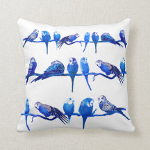 Coussin de coussin de perroquet d'oiseau de
