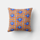 Coussin de coussin éléphant personnalisé (Verso)