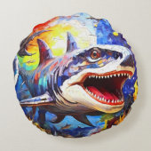 Coussin de coussin en mosaïque mignon Dinosaures e (Dos)