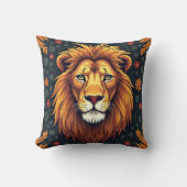 coussin de coussin lion (Recto)