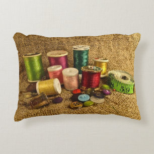 Coussin de couture d'accent d'approvisionnements