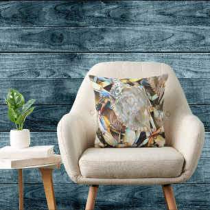 Coussin de crabe bleu