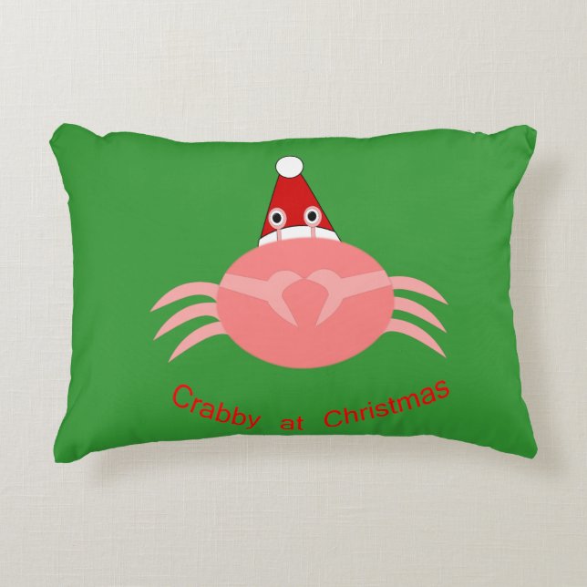 Coussin de crabe de Noël (Devant)
