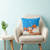 Coussin de crabe mignon aquatique océanique (Chaise)