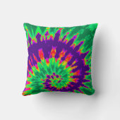 Coussin de Cravate violet et vert (Verso)