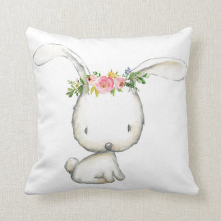 Coussin de crèche de bébé de lapin de région